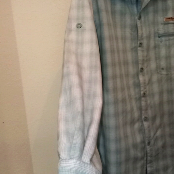 Hook & Tackle Plaid  Button Down Fishing Gear Shirt-0618 - Picture 7 of 12